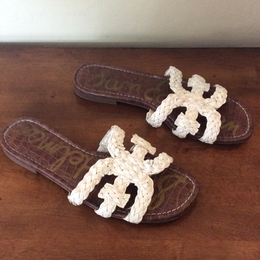 Sam Edelman Leather woven sandals